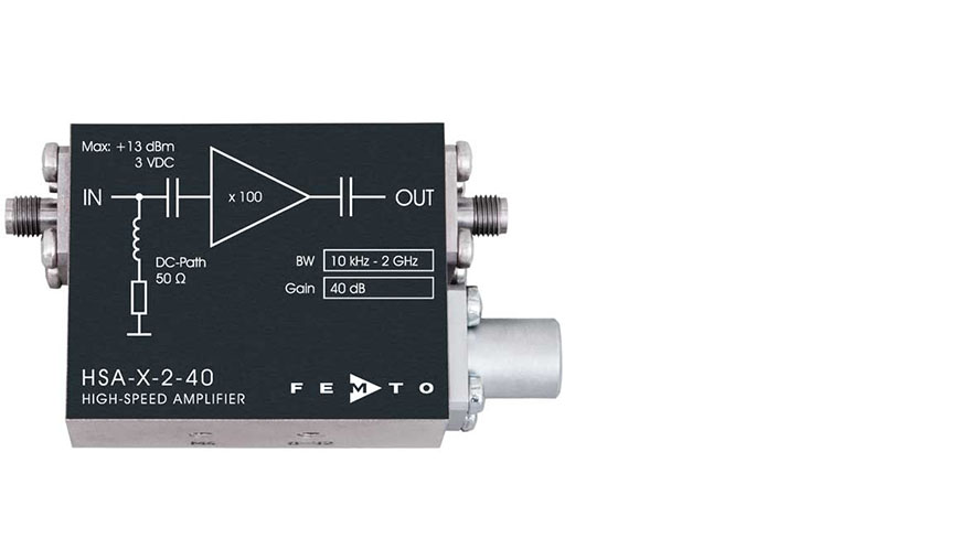 FEMTO GHz Amplifier HSA-X-2-40