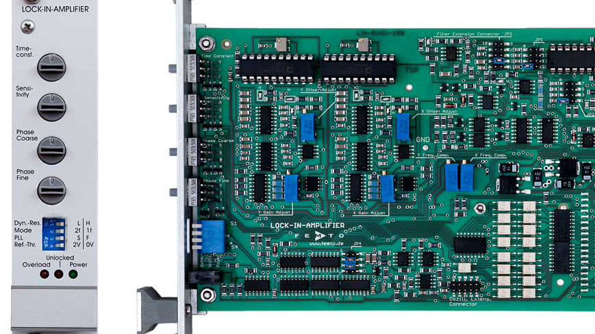 FEMTO Eurocard Lock-In Amplifier LIA-BVD-150-H