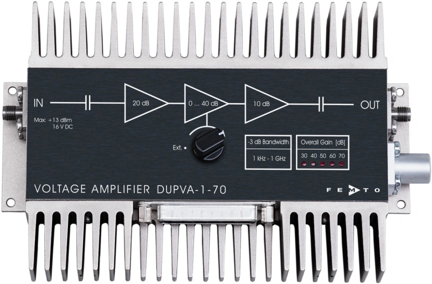switchable GHz amplifier DUPVA-1-70