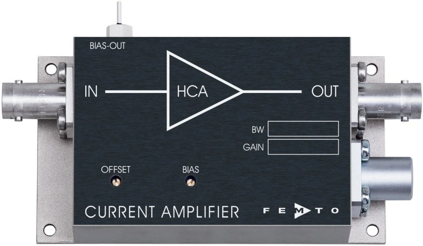 FEMTO transimpedance amplifier series HCA